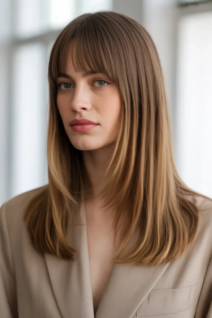 25 Curtain Bangs: The Ultimate Guide to Flattering, Chic Hairstyles 2 portrait of a woman with long curtain ba znNuZBNVRRqXOtFKumChiQ VrRCxYxFRgOTWM70hgOXMA