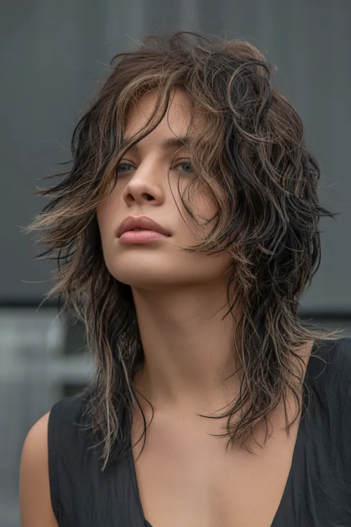 rock inspired long shag haircut with dra f9YOON1lRQiYTBmg adiOQ V66vRJj8TKWmSu uEmLRdA