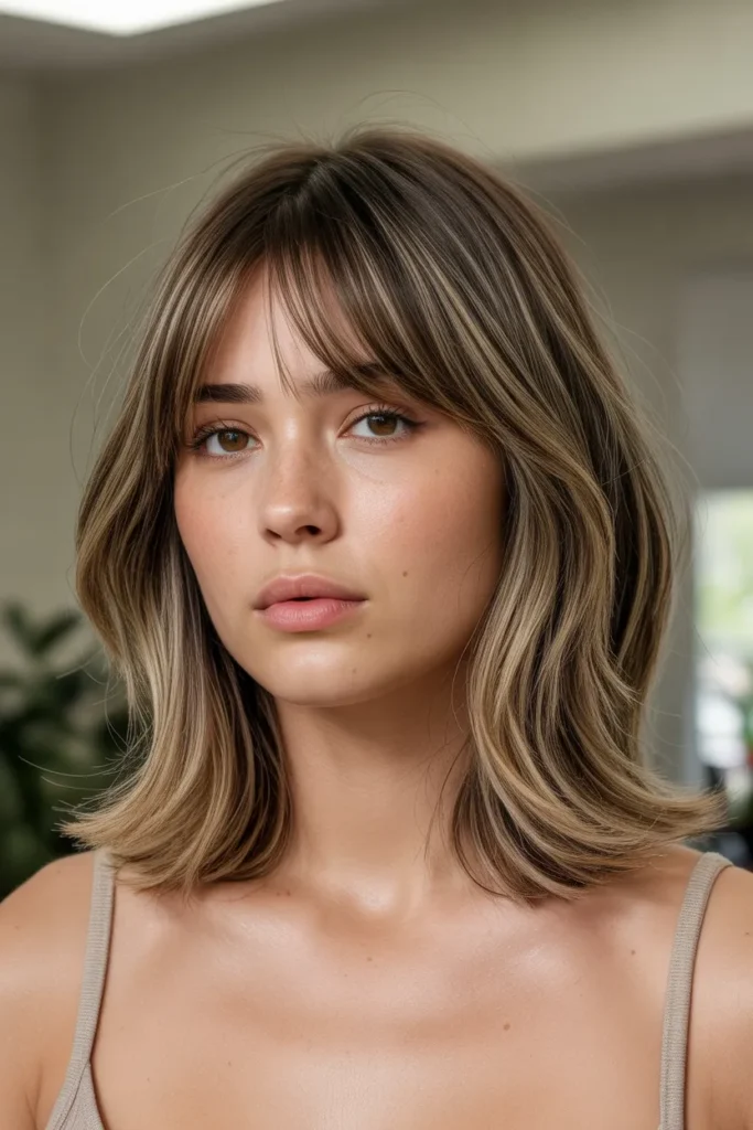 round faced woman with a shoulder length kfaZbiR QlaNxXo856B7NA 74mzsWXfQ6iZkDV5Mxb w