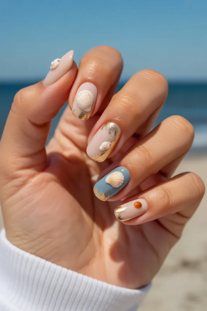sand and sea inspired nail art beige blu ME11T uITNOneNVBU5Evjg kNvGd5aHTACPY4wk4LheiQ