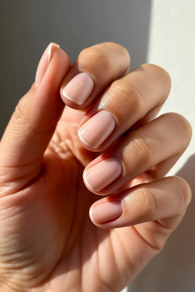 20 Acrylic Nails: Timeless Styles, Modern Trends & Expert Inspiration 5 short acrylic nails with glossy neutral 18Uqi SJSfq Z9bpASsWTg qxT JS3ITAqcmNOwV1fuyQ