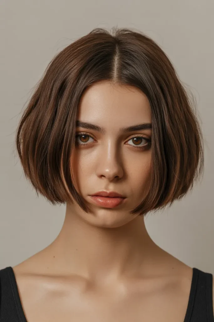 22 Short French Bobs: Chic, Effortless & Perfectly Timeless 19 short french bob with clean center part ZvXAs4FRSN6 NTwTpFriyg fjGktIoHQ3ufM1D119DrKg