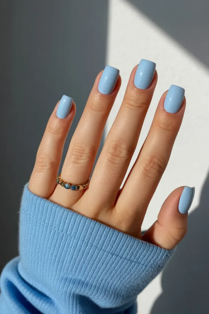 short square nails painted light blue cl Euj0kwATQ8WBIyrPGSfXPw GitYaoUBTFaoXwNXvPj9eA