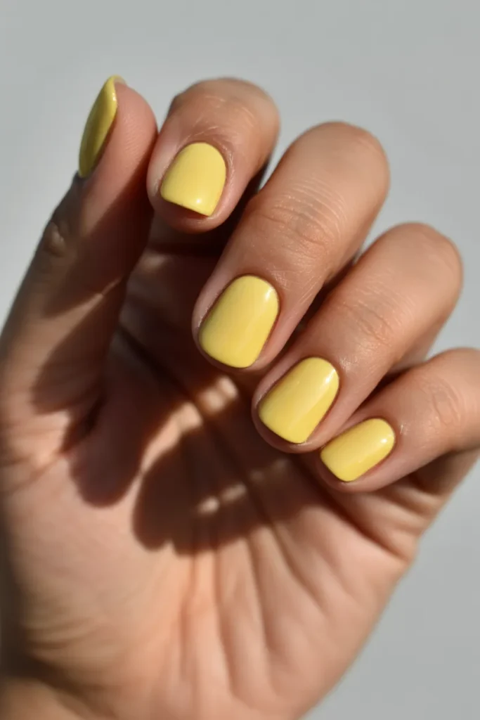 short yellow chrome nails with soft refl hkvziSs3T6aPBAkMOjqqTg 9tJKoLuoRt2VqkGkLkw6yA