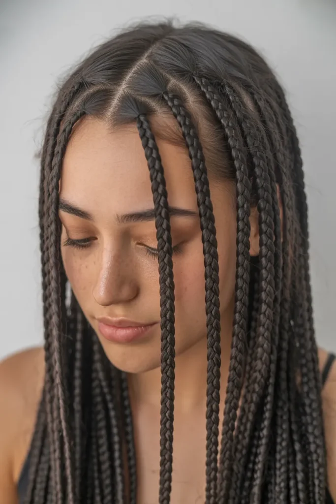 small detailed box braids in the front t zyNFOlQ8THepEzJhWwCbaw wZZDzOI4RK2YcRx 9cGj0Q