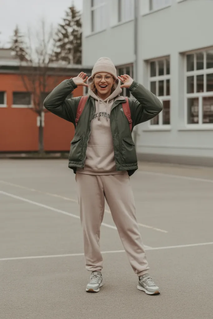 sporty winter outfit for school joggers bm0zd7rTRbiQA14zXECGRA iF8vm5FKQ76LdXIWoNBoGg