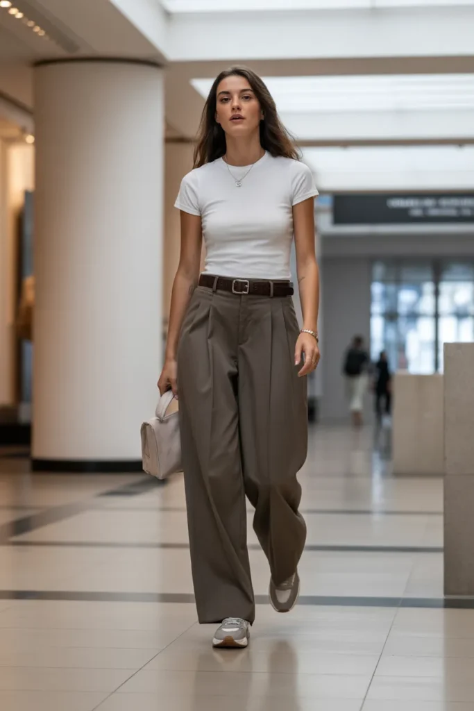 stylish woman in wide leg trousers fitte sDqNOp9kRuyzi32lt18bfQ qoHknLVTPaLEI0yHR qYg