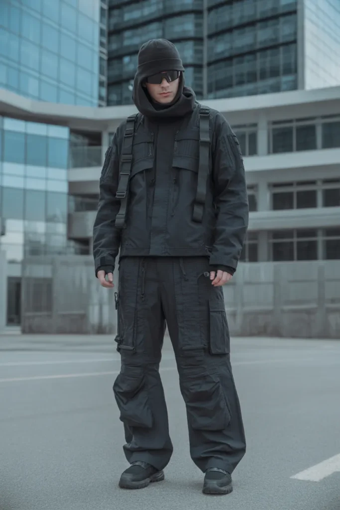 techwear fashion outfit with cargo pants C27TnKTtRiyl9b3ExBfuGQ v3wifU1 TKCPv07Noq17YA