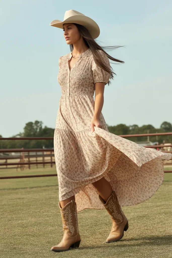 woman in a flowy floral maxi dress paire iU0r7teURcKmX b2BYwU9g gaYFVqNERmm15WUddLUgYQ