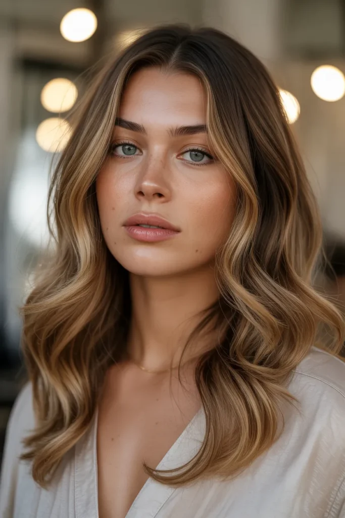 woman with honey brown balayage hair han dfRz3xEHQvyArAMKGZnAEQ 10bUlJRNRleyX3epUvP6GQ