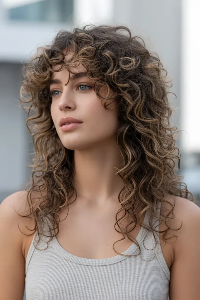 woman with long layered curly hair casca 6KjiYfkKQw69mgp87BUS0g v1ulFGbIR6etwhV15b1zow