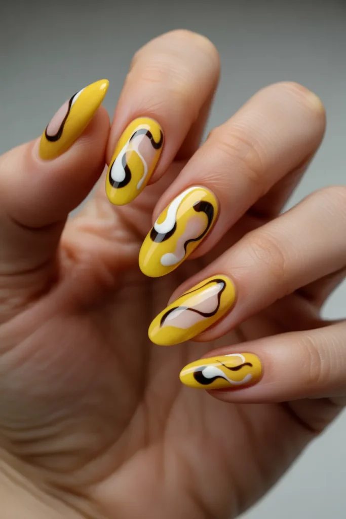 yellow chrome nails with abstract nail a Z5x9a tFT2CxbHOUE8zbgA tFKbhI ITxS5JF fLFvAPA