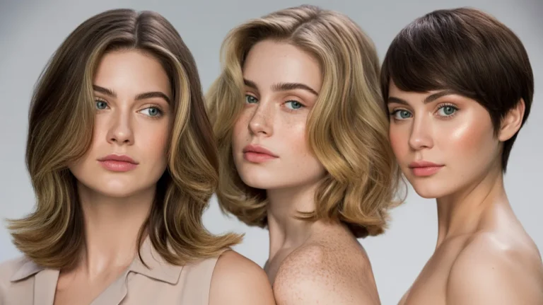 Hairstyles for Round Faces