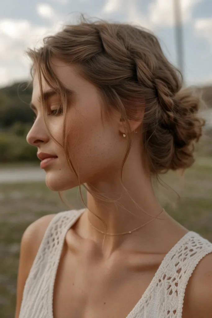 a bohemian french twist hairstyle with l 8kfee bQ9uE11sW7aC1zQ OckaVcZUS9STrda CTzjAA