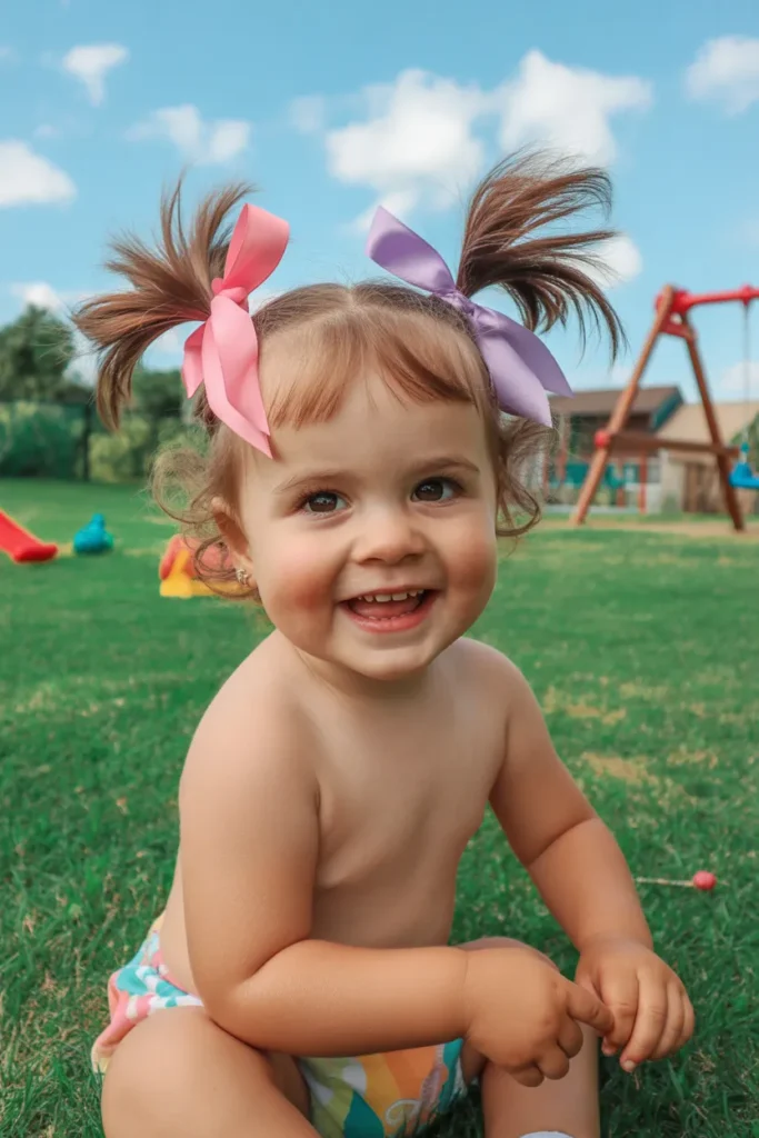 25 Mixed Toddler Hairstyle Ideas: Cute, Easy, and Fun for Your Little One 23 a candid photograph of a cheerful toddle NCQ8tSJWR3OmdTdF 30i3Q XU4qcm1NT5W4 wneHgGIrQ