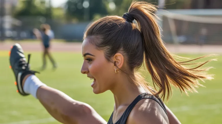 Easy Soccer Hairstyles for Girls and Women