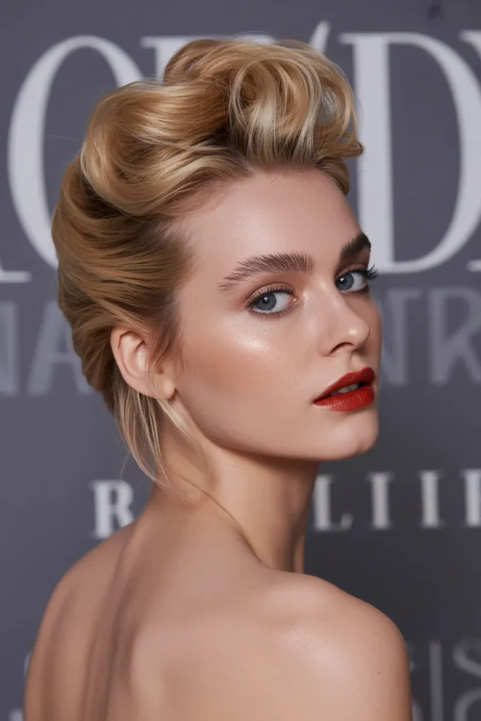 a high french twist hairstyle with lifte tcVT4nL2T 683K4hmujs7Q hn1RpPQLTGOYLRok3pxopQ