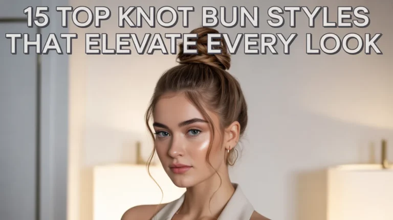 Top Knot Bun Styles