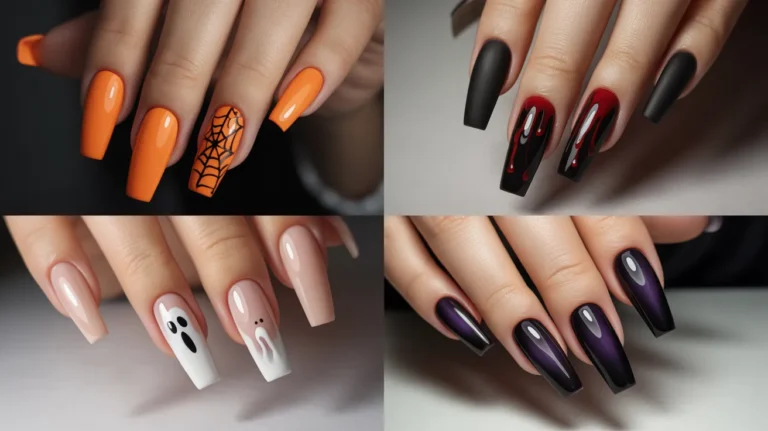 Halloween Nails Acrylic Ideas