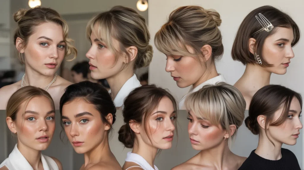 Quick Updos for Short Hair