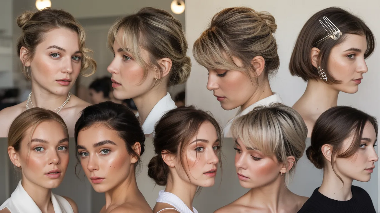 Quick Updos for Short Hair