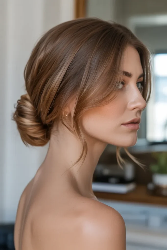 a woman with a chin length bob styled in CWiB7nUkTXG7a2B12sbe Q IxzmmCE2Qca0hg9BkF4Erg