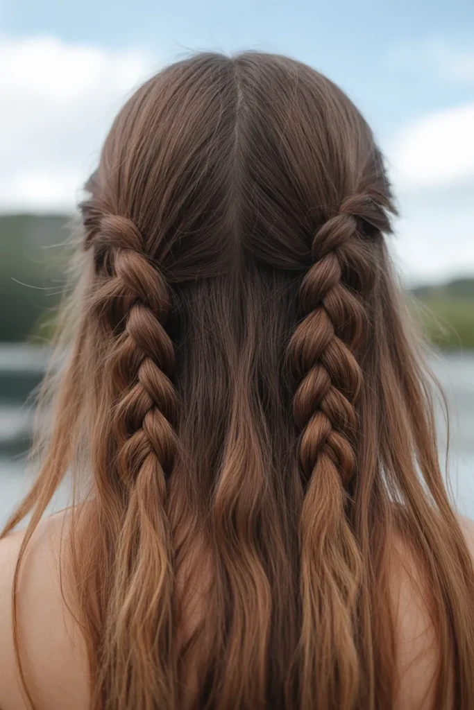 back view of long hair divided into thre MCxKUkypRAq3XH8tAHJLpg uCZhHOSoRFm 5H3NQWf5Yg