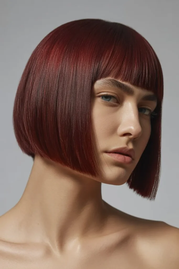 22 Angled Bob Hairstyles: The Ultimate Guide to Chic Haircuts 9 blunt angled bob haircut with sharp prec YDzgWfW7SpaPHIU qMbDfA PN7to3n8RjmaP0uSYwJENg cover