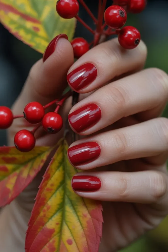 bold cranberry red manicure glossy vibra zrO8DdINTZeRX 6hZqPiqA uKA4UpOSSMKPbBdzOb7hAw cover