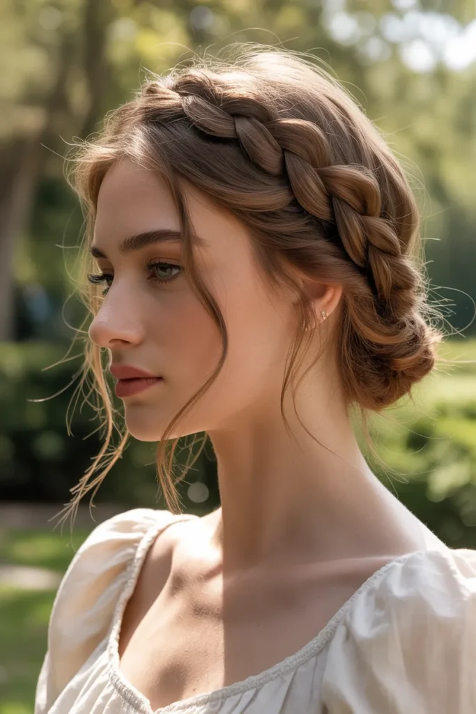 braided headband hairstyle across crown T8 F9TNXTsCt7QpWwDSkYA rQoQ aKnTP2 MSByDOrK1A