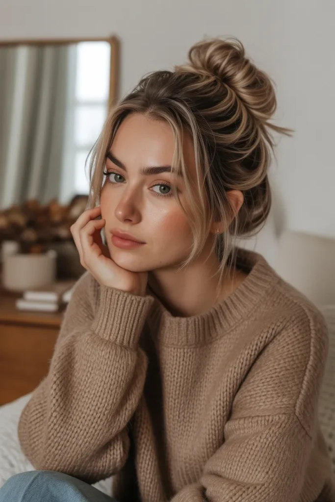 chic messy bun hairstyle loose strands f t CU As3ThyTskNZERk9Gg asYgzPntShOx3Q j1LrqSA