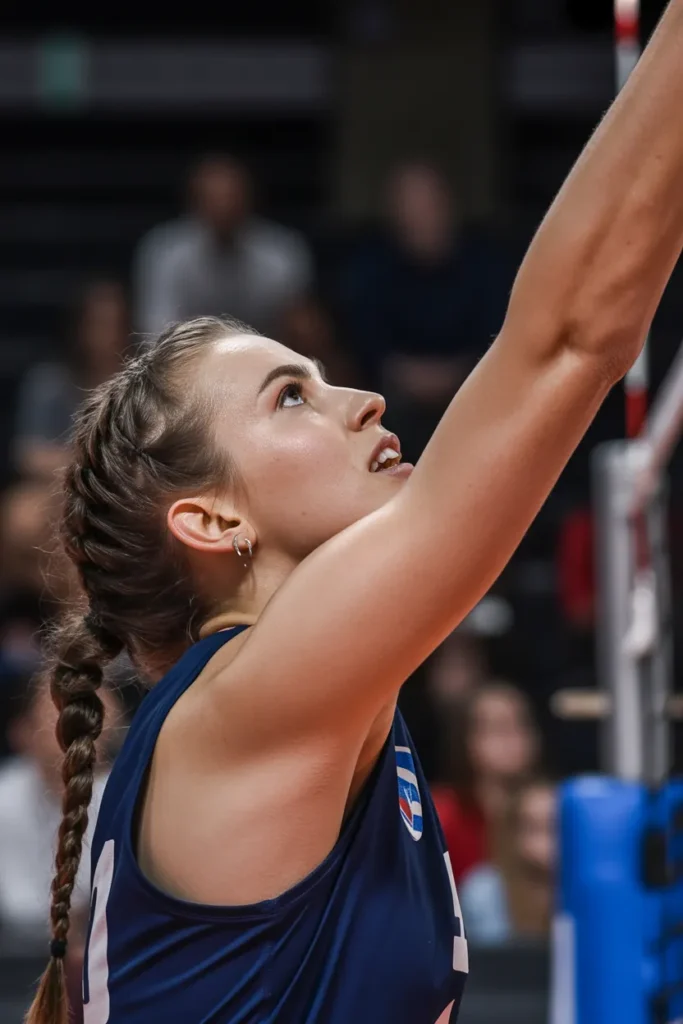 20 Volleyball Hairstyles That Keep You Game-Ready and Stylish 13 close up dynamic action shot of a compet RmBbvn9AQVu6HN7xnefv1Q 43h3VBlkSGu823kz5NRZ6A cover