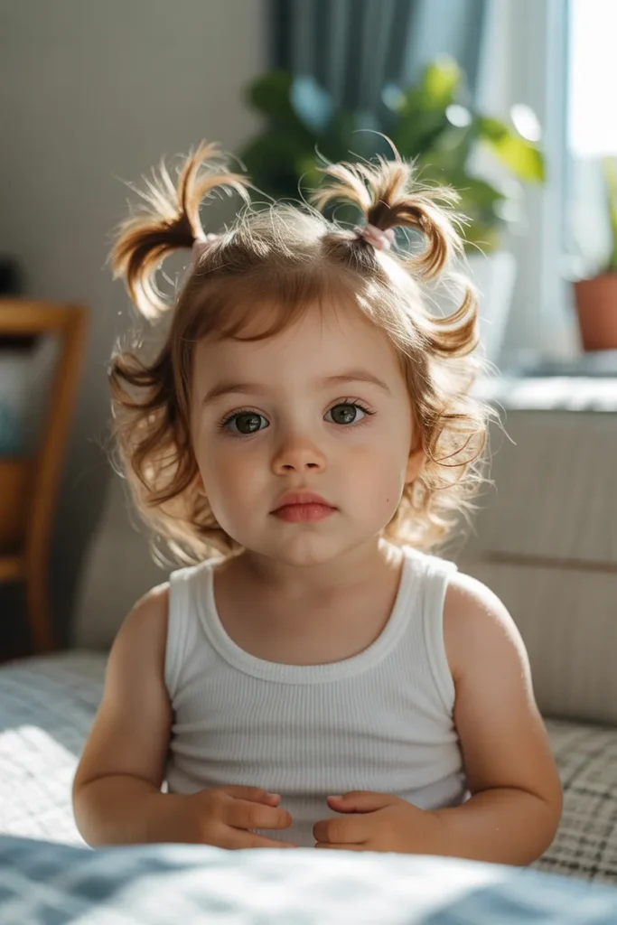 25 Mixed Toddler Hairstyle Ideas: Cute, Easy, and Fun for Your Little One 14 close up toddler portrait with front hai l6wfMYAaTJ6dfjhS60Txhg vKcHr4FkSIGTDUaomOjTUg