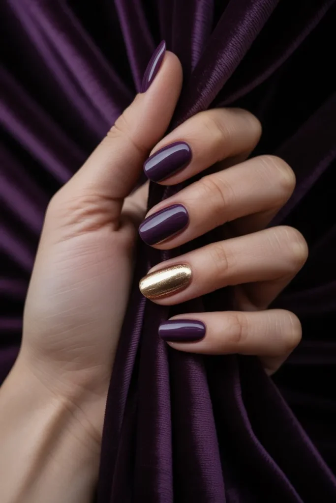 dramatic deep plum manicure glossy dark KK W zmhQN eavlqhFLCYw HmO2O5gPQCmT6k4yw0BYKQ cover