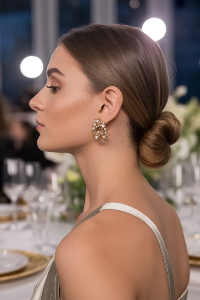 elegant sleek low bun hairstyle for a 21 XpqS5VULSjSl9o0 WUsZ8g 7ilQOkE9SpK1HZTU Olt8w