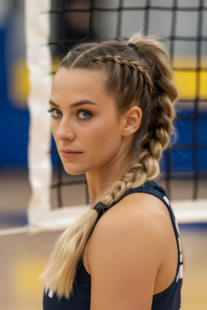 20 Volleyball Hairstyles That Keep You Game-Ready and Stylish 3 female volleyball athlete with a french 6oRXNDUDSjuv9IVpWAS52Q DuEi4q3MQoeNAZz Is3arA cover