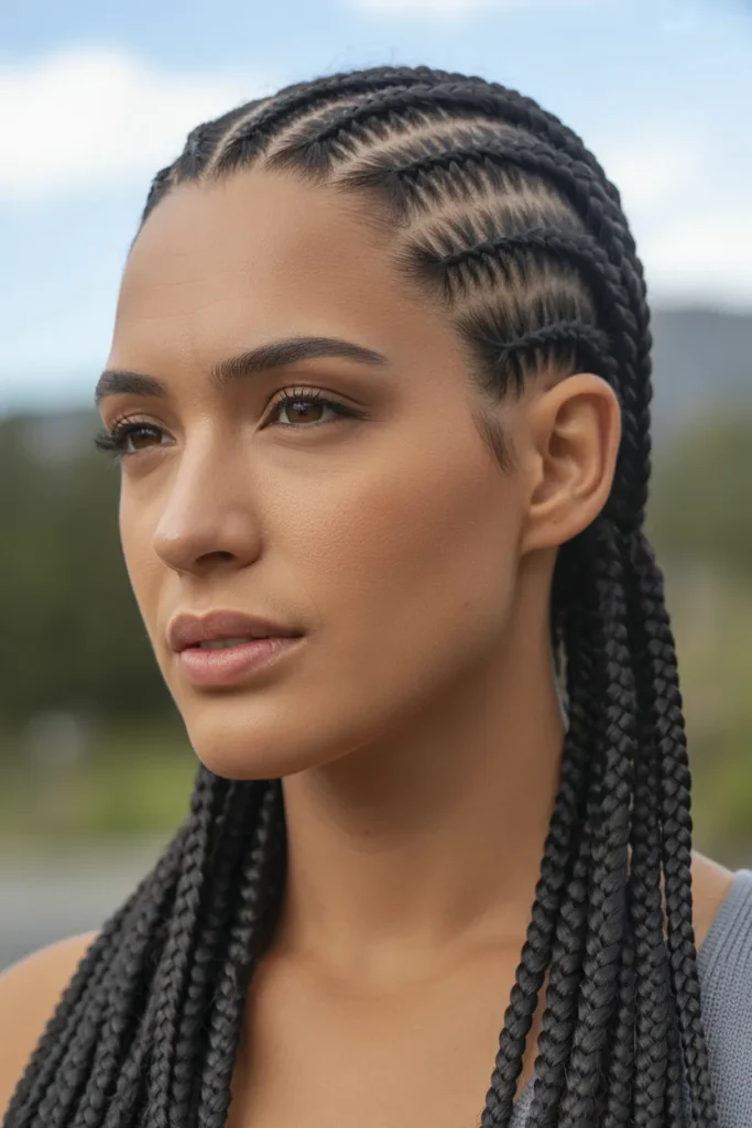 front facing portrait of woman with tigh siFu0zRrTRCC6ATWf9Nk g s SJZPxaSwSQt1AqZJ8lfA