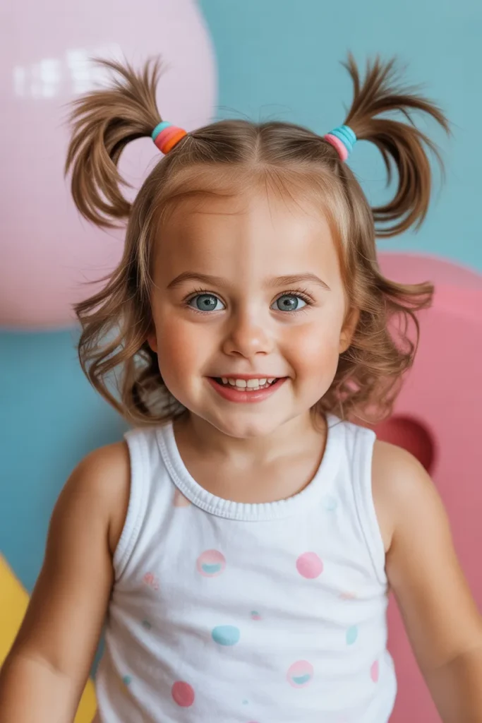 25 Mixed Toddler Hairstyle Ideas: Cute, Easy, and Fun for Your Little One 13 fun toddler hairstyle with bubble ponyta IsbxTRQuS6WtUFV1La5Z2g I7KeYgL9Q6apXewKtqwmPA