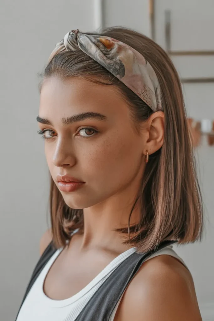 20 Simple Hairstyles for School: Quick, Cute, and Stress-Free 16 girl with medium length straight hair we iqbHZvWZRw xL5yZiv2QMQ 3XFS Ud3QUqFkaT9 cxLHA cover