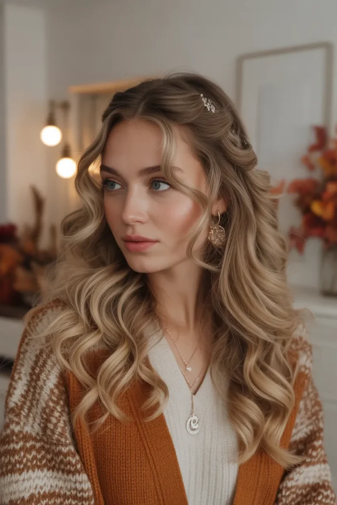 half up half down hairstyle with soft cu GDDQDnIIRI2bUWjtgxWPGQ lxl SA5OSQWLp0Alr2CN8w