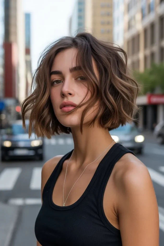 22 Angled Bob Hairstyles: The Ultimate Guide to Chic Haircuts 6 messy textured angled bob haircut choppy vRshehnHQ8umB36DKwMUiw 4MGwMhP8Tt2mVWS1nzrcNw cover