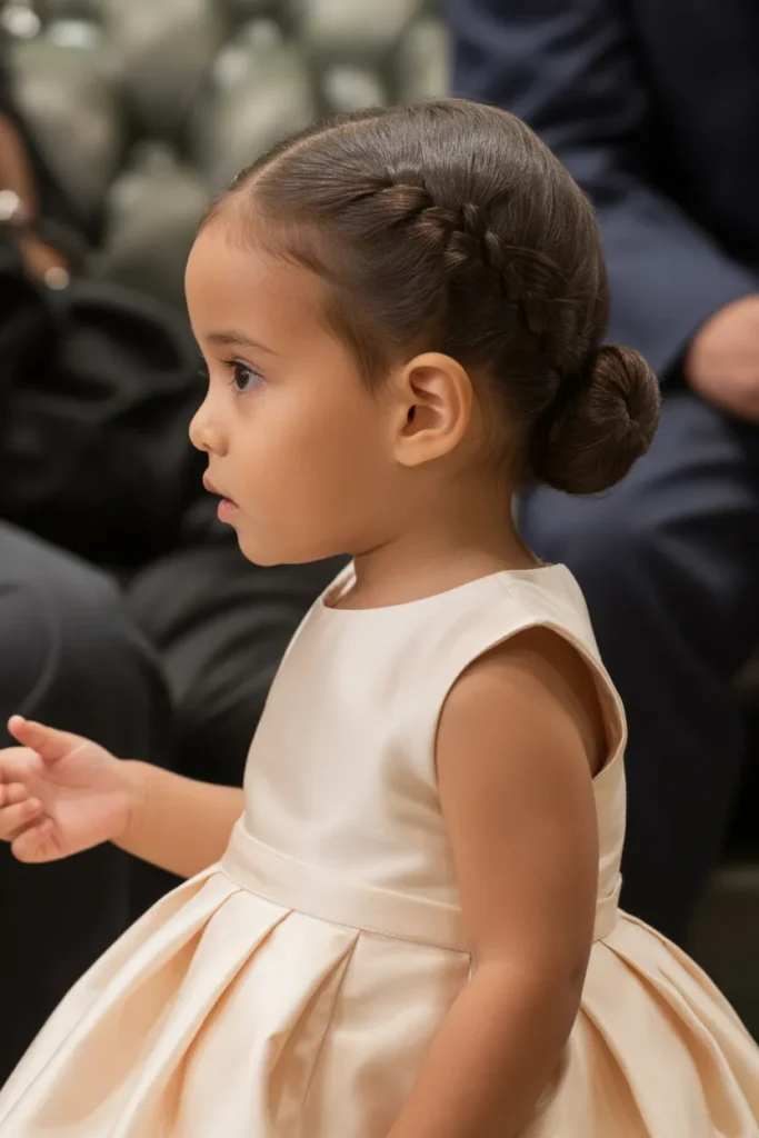 25 Mixed Toddler Hairstyle Ideas: Cute, Easy, and Fun for Your Little One 16 mixed toddler with neat braid wrapped in jhFef9y7RPy8Z9QSRFKsgA RXX HEqdS4SwVMW u AXww