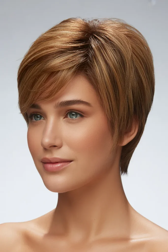 short haircut with stacked crown layers hZhU3o35R3SpLo3b0HuIsw tARiXtdGS86SuKkhqQvknw