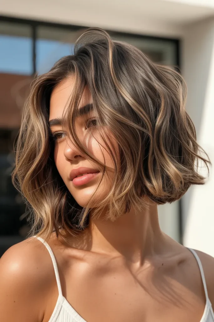 short layered lob haircut with loose mes nZWZp6UCRWy kX dPXgwAg hU0sVOpwSxydh kfpTOMSA