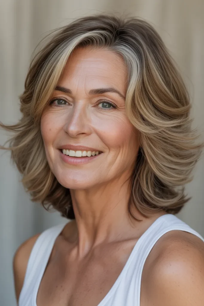 shoulder length layered hairstyle with s 2MGyHkt8SbCOtWrult 3zA Fpk3oEvdSn2 At eqdaryg cover