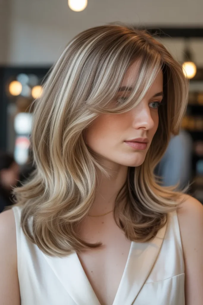 side bangs blended into layered hair flo BJp11mBVS OycQ 9pvPsHA B0bGDDRBRGSbIm XKxTcJA