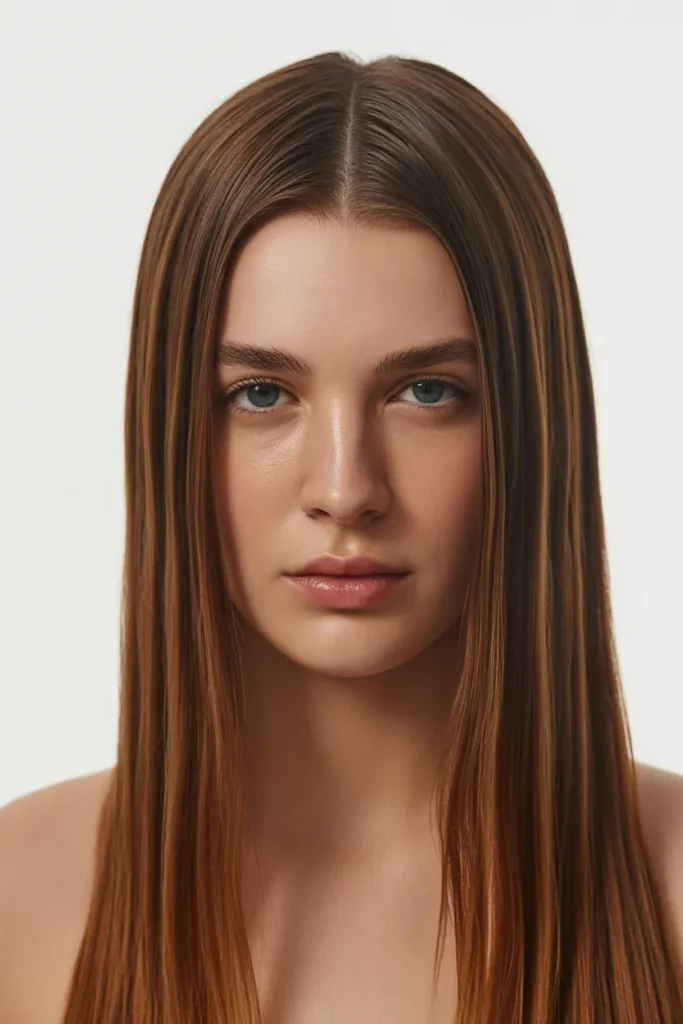 straight sleek hair with sharp middle pa OiPLlkeoTSGvw4ptYlCT4A XKfS 0NhSt6mBYNvAaKf1g