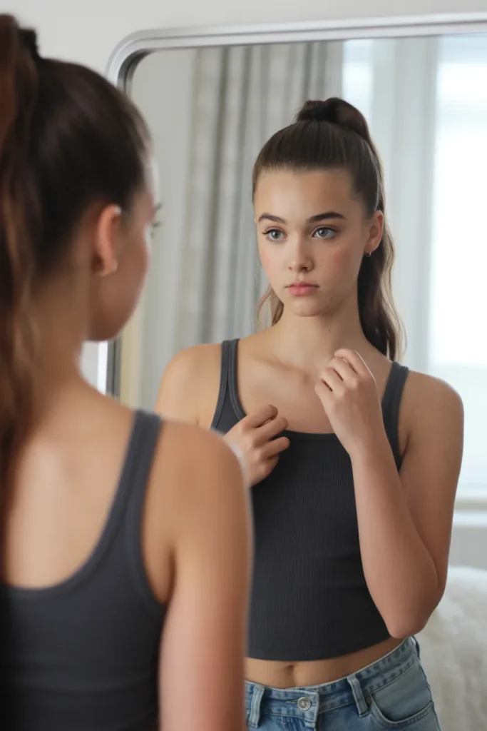 teen girl with a sleek high ponytail sta UqWTz8M SZKT8S2XttseKQ D0BVlxo4Rf2R30X3 6CURw