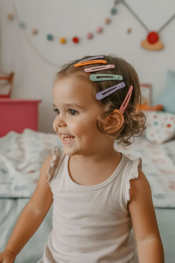 25 Mixed Toddler Hairstyle Ideas: Cute, Easy, and Fun for Your Little One 20 toddler with multiple colourful mini cli dTBZgjMKQNOemylX8qmPNQ yGNM1jt4Tw nNI1y6e9Pig