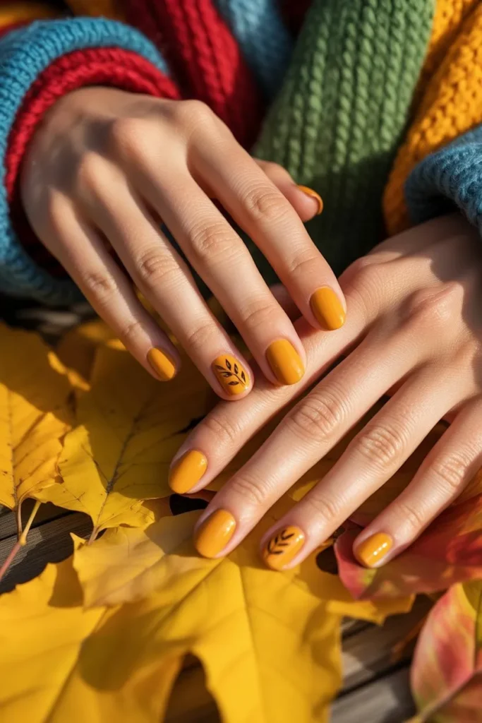 trendy mustard yellow manicure glossy na hebkpyR R y6RS5 D48E2A Ro8aMFm RFya z UHmYWHA cover